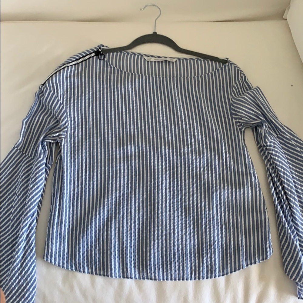 Zara Striped Blouse